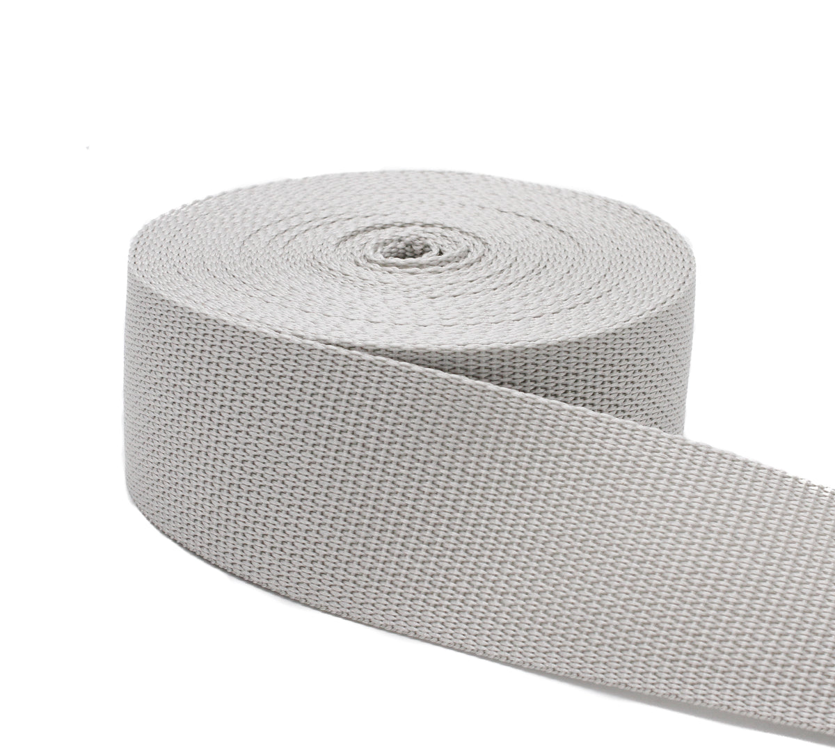 2 Inch Silver Polypropylene Webbing - 2