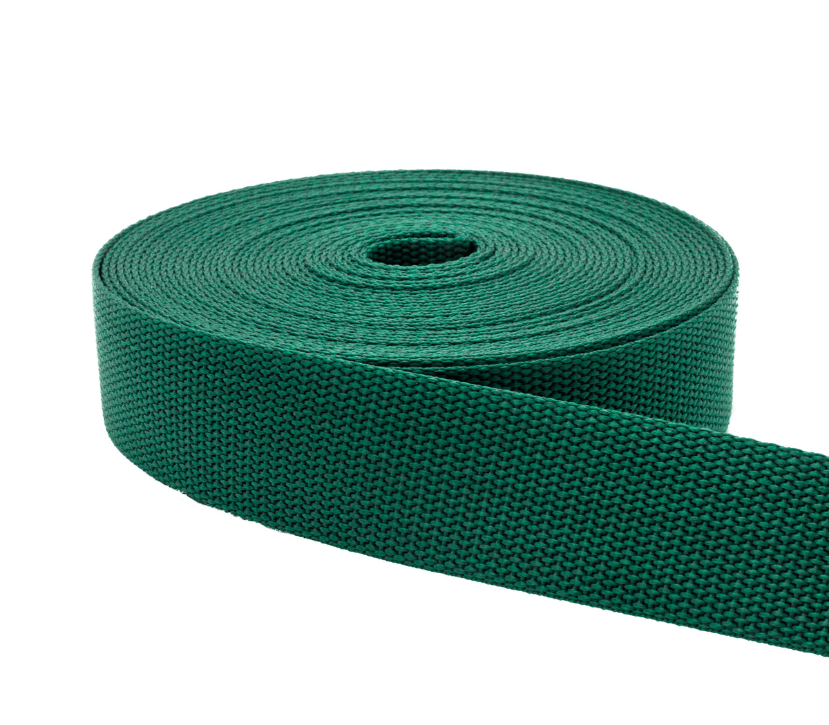 1.5 Inch Forest Green Polypropylene Webbing - 1.5 Heavy Weight Polypr –  Webbing Plus