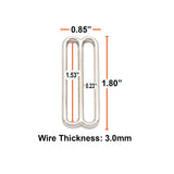1.5" Nickel Triglide Slides