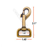 1" Antique Brass Bolt Snap 25mm