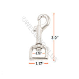 3/4" Nickel Bolt Snap 19mm