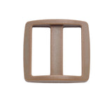 1/2 Inch Brown Plastic Slides 1/2" Wide Mouth Heavy Duty Triglide Slides