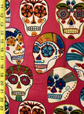 Calaveras Contentas-8980C Cotton fabric