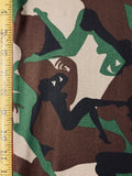 Camouflage Girls - Alexander Henry Fabric