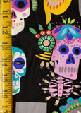 Carita Calaveras Black - Alexander Henry Fabric