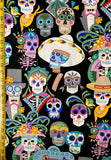 Carita Calaveras Black - Alexander Henry Fabric