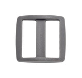 1/2 Inch Dark Grey Plastic Slides 1/2" Wide Mouth Heavy Duty Triglide Slides back packs dog collars slides