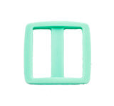1/2 Inch Mint Green Plastic Slides 1/2" Wide Mouth Heavy Duty Triglide Slides