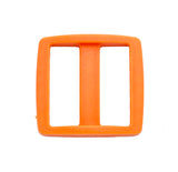 1/2 Inch Orange Plastic Slides 1/2" Wide Mouth Heavy Duty Triglide Slides