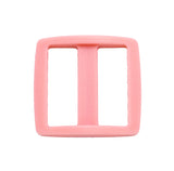 1/2 Inch Pink Plastic Slides 1/2" Wide Mouth Heavy Duty Tri-glide Slides
