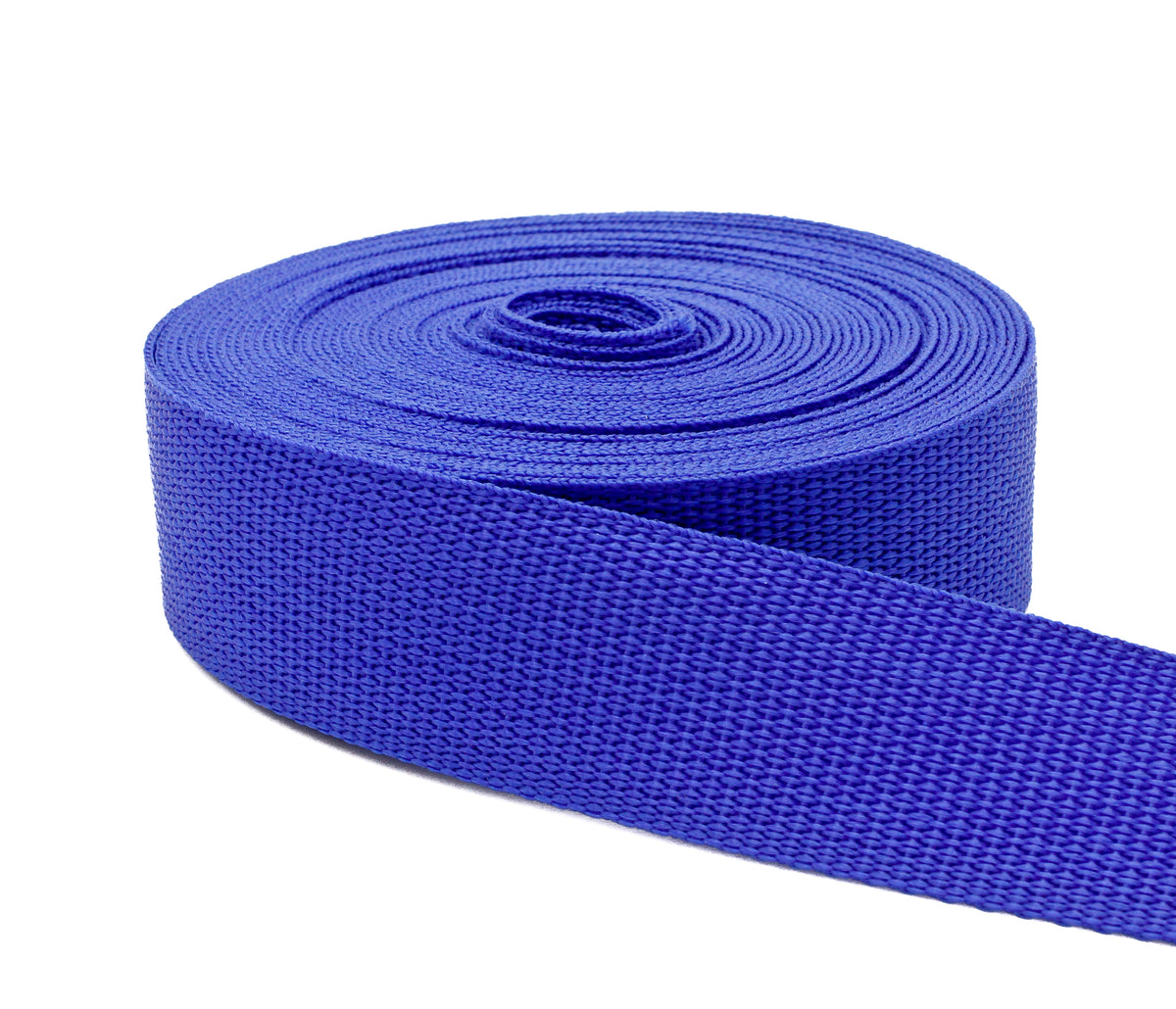 1.5 Inch Royal Blue Polypropylene Webbing - 1.5 Light Weight Polypro –  Webbing Plus