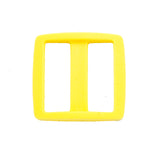 1/2 Inch Yellow Plastic Slides 1/2" Wide Mouth Heavy Duty Tri-glide Slides