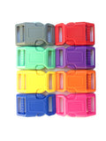 1/2 Inch Contoured Plastic Buckles