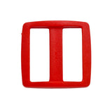 1/2 Inch Red Plastic Slides 1/2" Wide Mouth Heavy Duty Tri-glide Slides