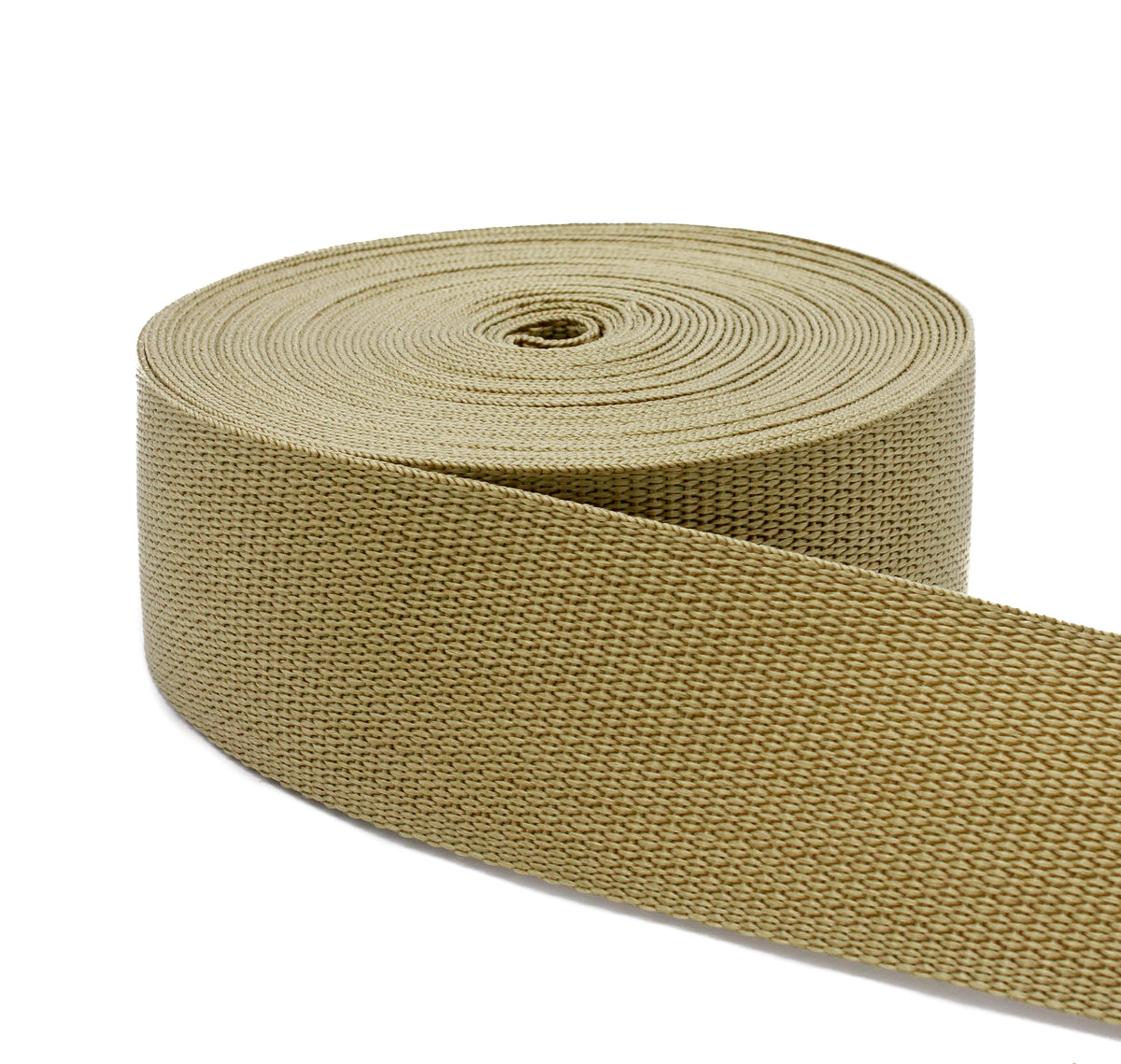 2 Inch Coyote Tan Polypropylene Webbing - 2