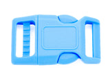 1.5 Inch Contoured Plastic Buckles