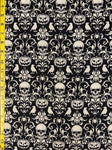 Spooky Damask Black Timeless Treasures