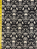 Spooky Damask Black Timeless Treasures