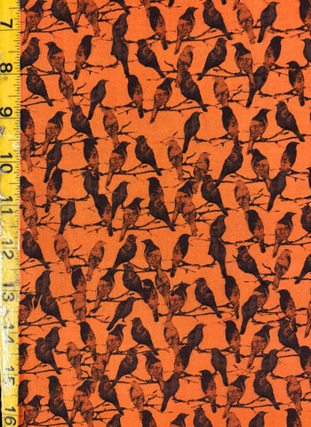 The Raven Orange Timeless Treasures