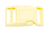 1 Inch Contoured Plastic Buckles