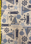 Sailing Away Cream - Michael Miller Fabric