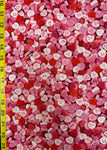 Valentines Candy Hearts fabric by Timeless Treasures 