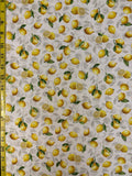 Tossed Lemons Cream Timeless Treasures Cotton Fabric 