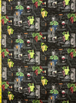 Wine Black fabric Timeless Treasures cotton Fabric