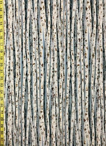 Birch Trees Timeless Treasures cotton fabric 