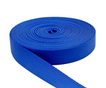1 inch royal blue nylon webbing 