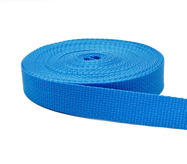 1 Inch Dark Navy Blue Polypropylene Webbing - 1 Heavy Weight Polypro –  Webbing Plus