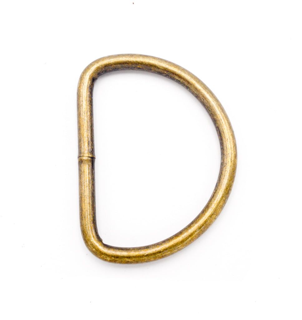 D Rings 2 Inch 2 Inch Heavy Welded D Rings Antique Brass – Webbing Plus