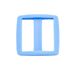1 Inch Baby Blue Plastic Slides 1" Wide Mouth Heavy Duty Triglide Slides