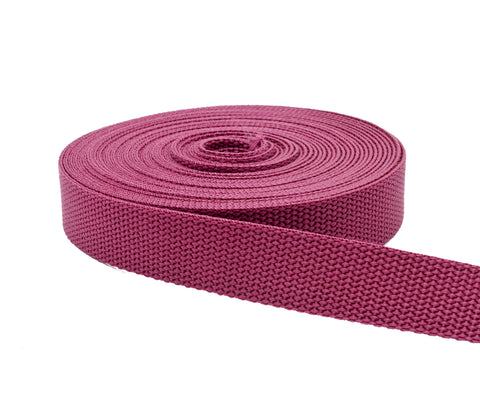 1.5 Inch Hot Pink Nylon Webbing - Medium Weight Nylon – Webbing Plus