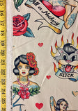 Don't Gamble With Love Antique  - Alexander Henry Fabric
