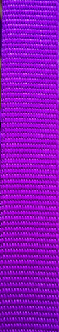 3/4 Inch Purple Nylon Webbing Heavy Weight Nylon