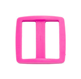 1 Inch Hot Pink Plastic Slides 1" Wide Mouth Heavy Duty Triglide Slides