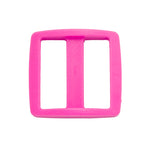3/4 Inch Hot Pink Plastic Slides 3/4" Wide Mouth Heavy Duty Triglide Slides