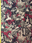 Day of the dead fabric 