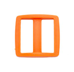 1 Inch Orange Plastic Slides 1" Wide Mouth Heavy Duty Triglide Slides