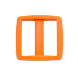 1 Inch Orange Plastic Slides 1" Wide Mouth Heavy Duty Triglide Slides