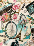 bicycle cotton fabric 