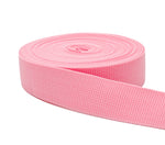 1.5 Inch Pink Polypropylene Webbing 1.5" Heavy Weight Polypro Strap