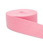 2 Inch Pink Polypropylene Webbing 2" Light Weight Polypro Strap