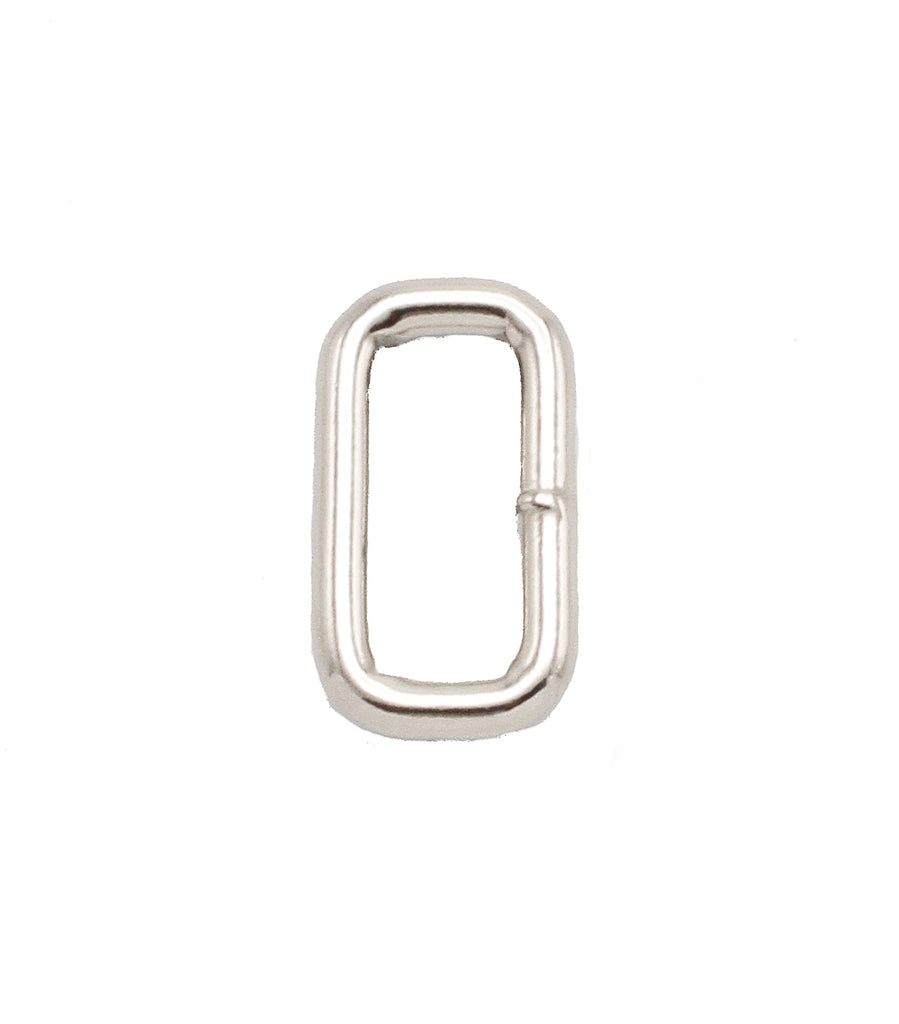 Welded Rectangle Rings 1 Inch Heavy Welded Rectangle Ring - 4mm Wire – Webbing Plus