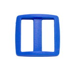 5/8 Inch Royal Blue Plastic Slides 5/8" Wide Mouth Heavy Duty Tri-glide Slides