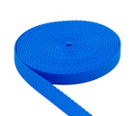 3/8 Inch Royal Blue Nylon Webbing 3/8" Medium Weight Nylon