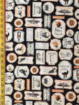 spooky cotton fabric Timeless Treasures 