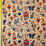 Tattoo Tea AH Fabric