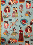 Todo Para Ti Turquoise - Alexander Henry Fabric